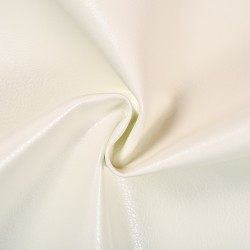 Ткань Дерматин (Кожзам) для мебели, цвет Белый (на отрез)  в Лабинске