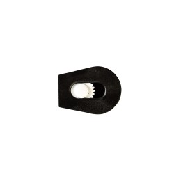 Зажим для шнура 4 мм KL цвет Чёрный + Белый (поштучно)  в Лабинске