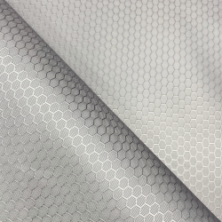 Ткань Оксфорд 300D PU Рип-Стоп СОТЫ, цвет Светло-Серый (на отрез)  в Лабинске