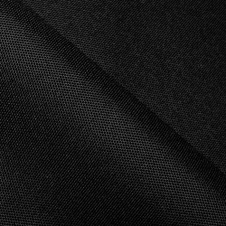 Прорезиненная ткань Оксфорд 600D ПВХ, Черный (на отрез)  в Лабинске