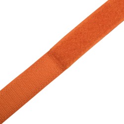 Контактная лента 25мм  Оранжевый (велькро-липучка, на отрез)  в Лабинске