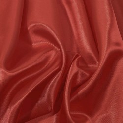 Ткань Атлас-сатин, цвет Красный (на отрез)  в Лабинске