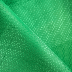 Ткань Оксфорд 300D PU Рип-Стоп СОТЫ, цвет Зелёный (на отрез)  в Лабинске