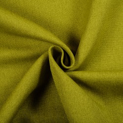 Ткань Рогожка (мебельная), цвет Зелёный (на отрез)  в Лабинске