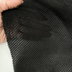 Сетка 3D трехслойная Air mesh 165 гр/м2, цвет Черный (на отрез)  в Лабинске